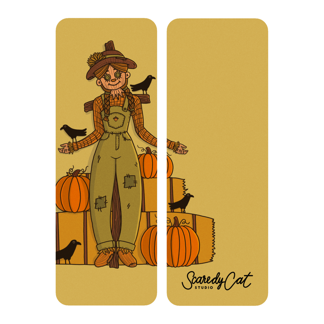 Autumnal Scarecrow Girl | Bookmark