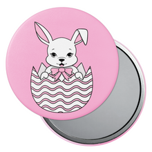 Load image into Gallery viewer, Bunny in Easter Egg | Pocket Mirror
