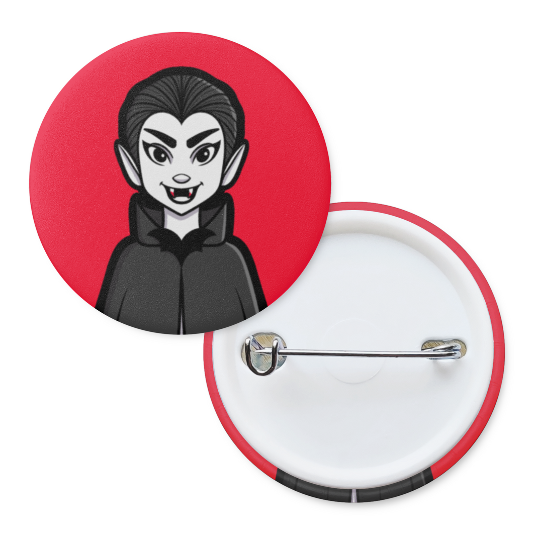 Dracula | Classic Monsters | Pinback Badge Button