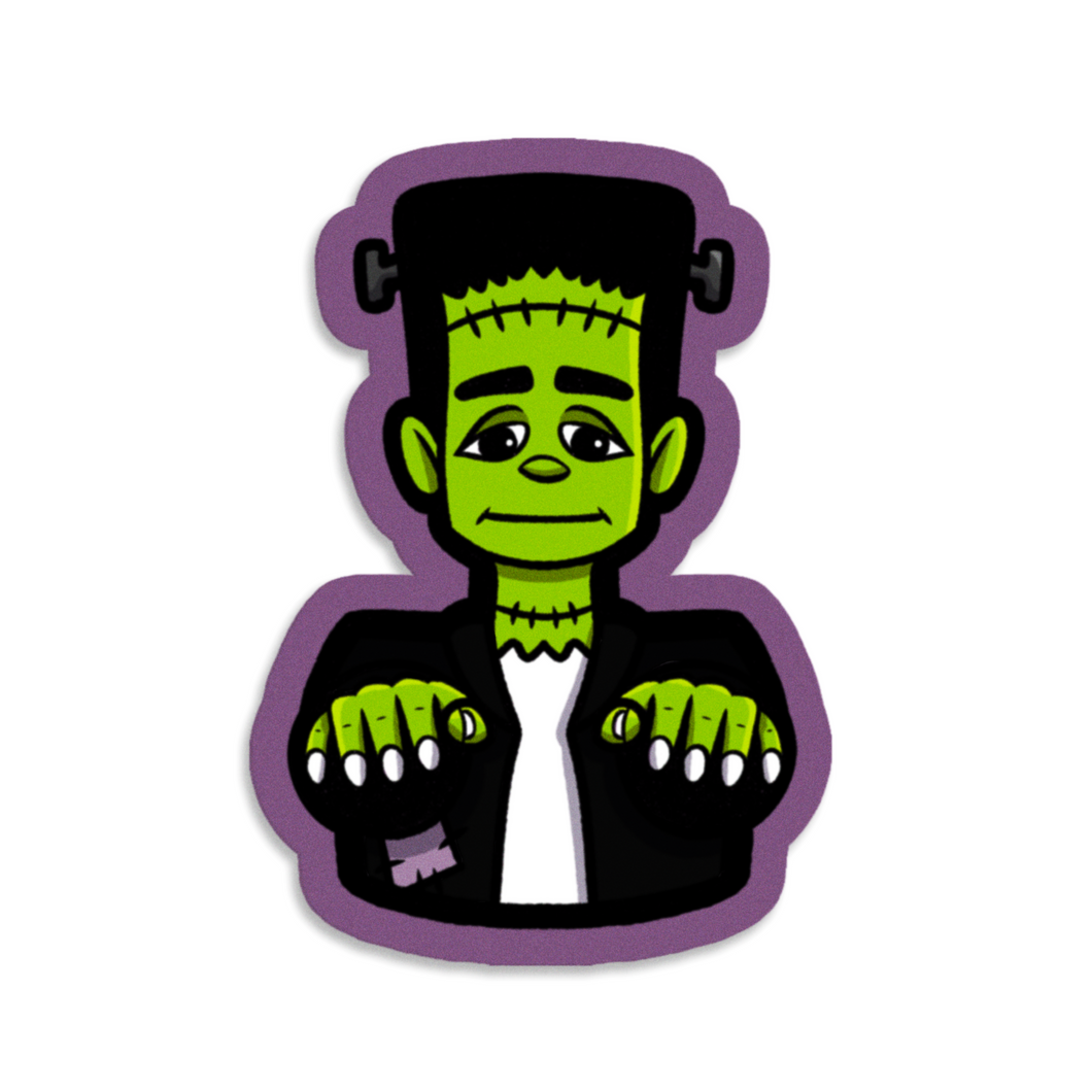 Frankenstein's Monster | Classic Monsters | 3-inch Waterproof Sticker