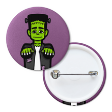 Load image into Gallery viewer, Frankenstein&#39;s Monster | Classic Monsters | Pinback Badge Button
