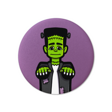 Load image into Gallery viewer, Frankenstein&#39;s Monster | Classic Monsters | Pinback Badge Button

