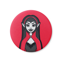 Load image into Gallery viewer, Lady Vampire | Classic Monsters | Pinback Badge Button
