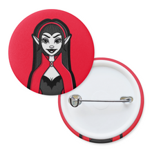 Load image into Gallery viewer, Lady Vampire | Classic Monsters | Pinback Badge Button