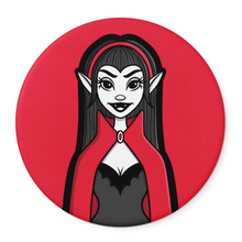 Load image into Gallery viewer, Lady Vampire | Classic Monsters | Pocket Mirror
