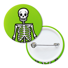 Load image into Gallery viewer, Skeleton | Classic Monsters | Pinback Badge Button

