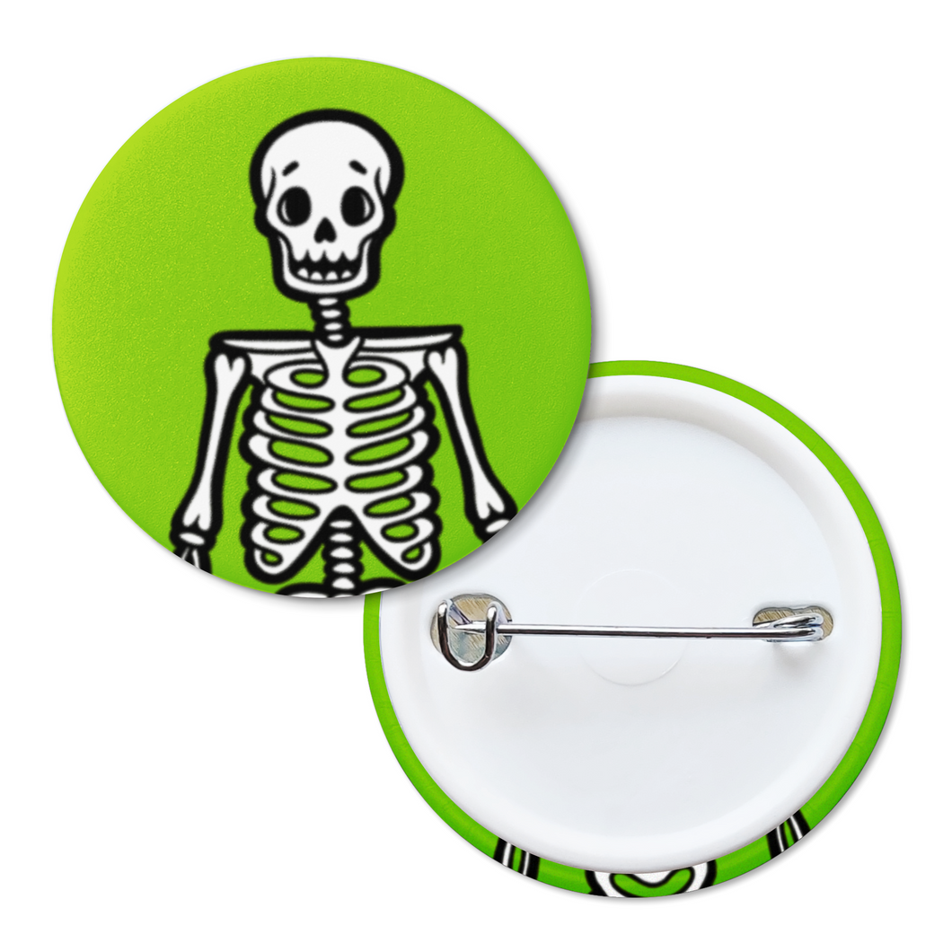 Skeleton | Classic Monsters | Pinback Badge Button