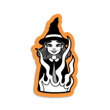 Load image into Gallery viewer, Witch &amp; Cauldron | Classic Monsters | 3-inch Waterproof Sticker
