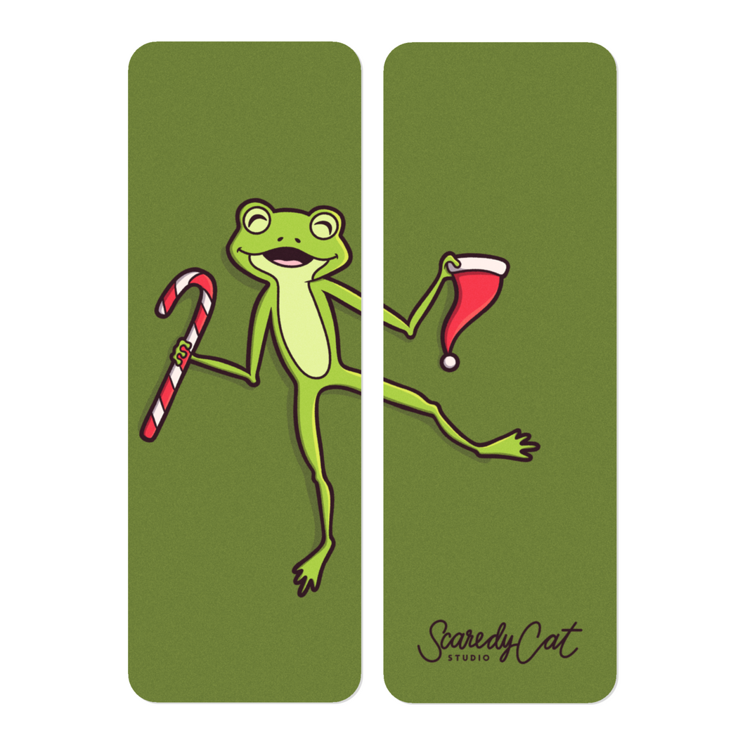 Christmas Frog | Bookmark