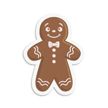 Load image into Gallery viewer, Gingerbread Man | 3-inch Waterproof Sticker
