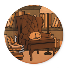 Laden Sie das Bild in den Galerie-Viewer, Bequeme Katze | Geisterbibliothek | Taschenspiegel