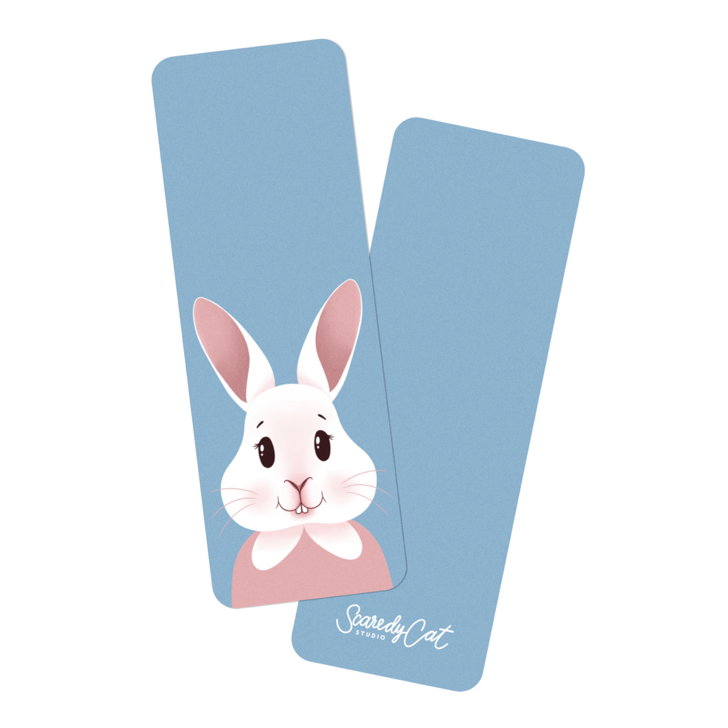 Happy Bunny Portrait | Bookmark