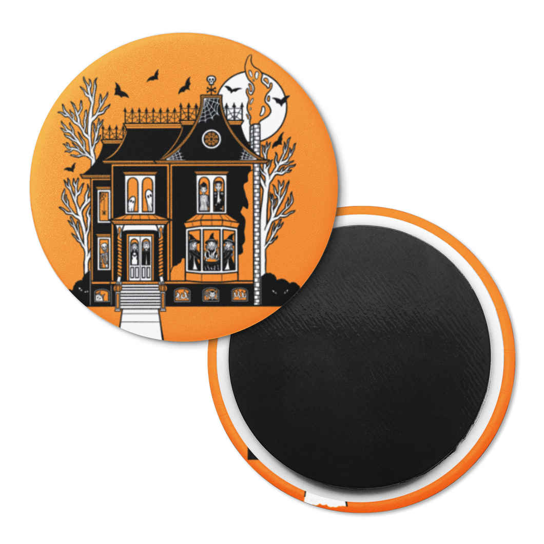 Haunted House | Decorative Magnet