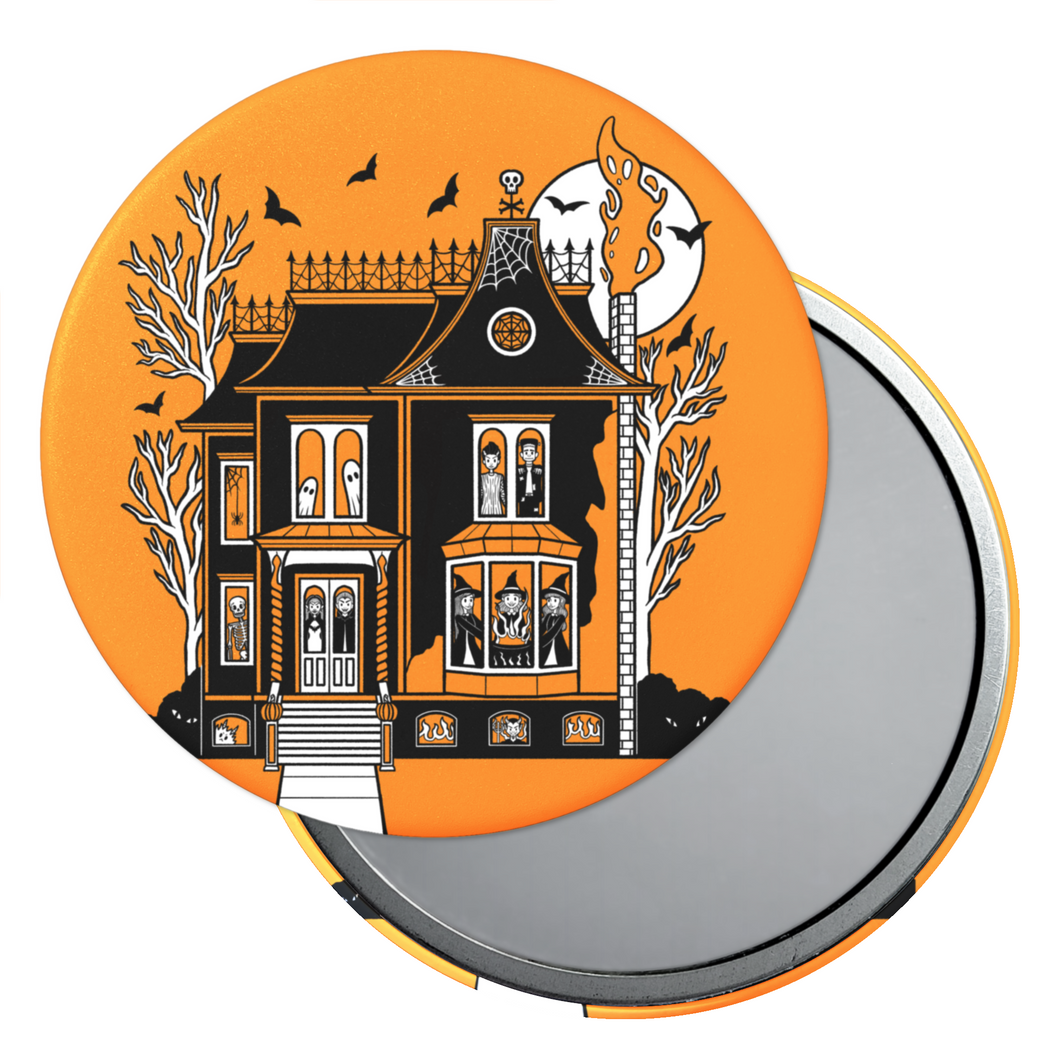 Haunted House | Pocket Mirror