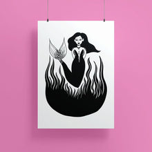Load image into Gallery viewer, Koi Mermaid | Art Print - Scaredy Cat Studio