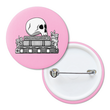 Load image into Gallery viewer, Skull & Spellbooks | Pinback Badge Button