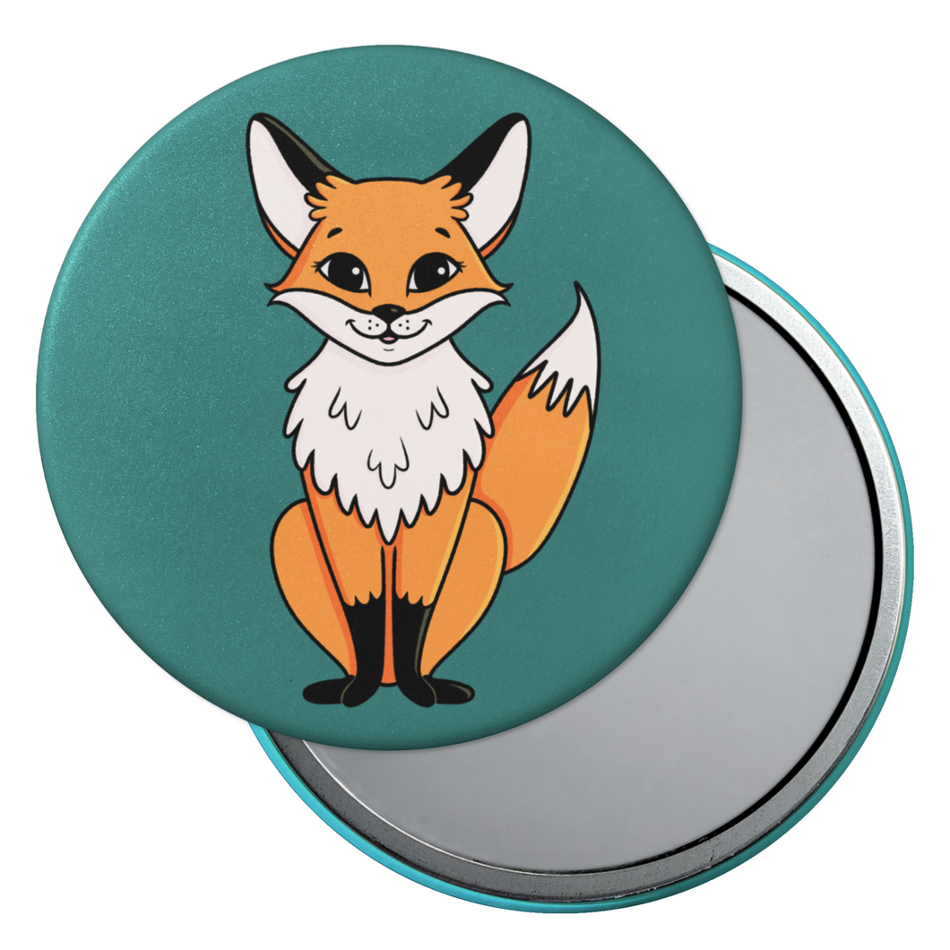 Fox | Nocturnal Creatures | Pocket Mirror