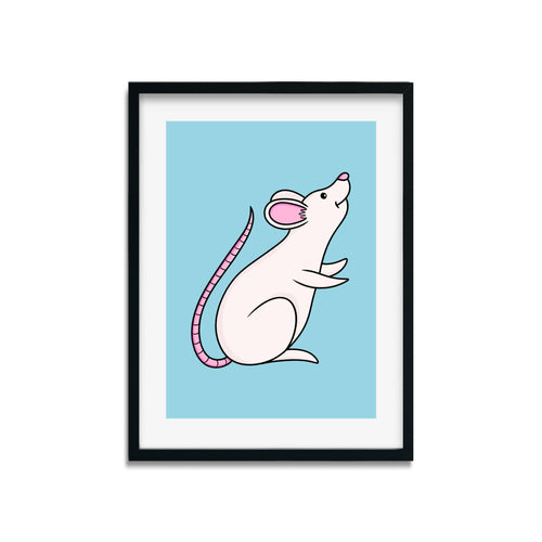Mouse | Nocturnal Creatures | Art Print - Scaredy Cat Studio