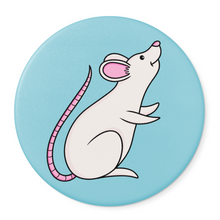 Load image into Gallery viewer, Mouse | Nocturnal Creatures | Round Beverage Coaster
