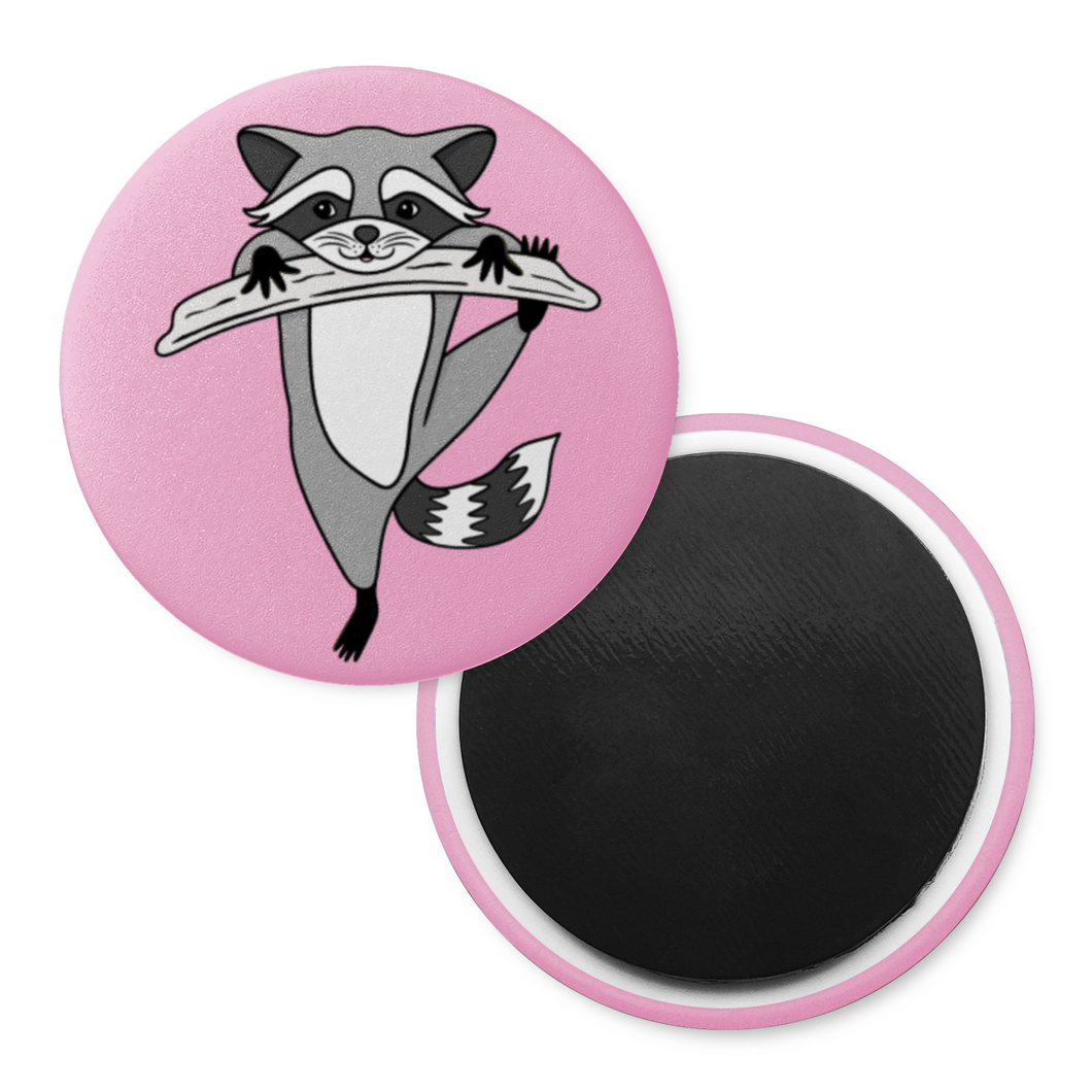 Raccoon | Nocturnal Creatures | Decorative Magnet