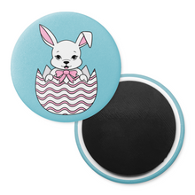 Load image into Gallery viewer, Bunny in Easter Egg | Decorative Magnet
