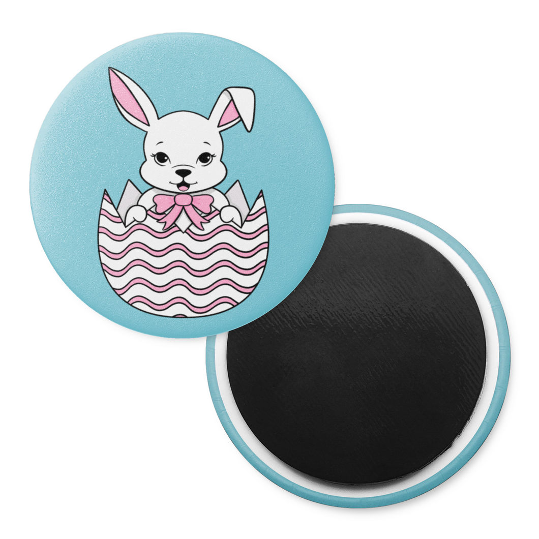 Bunny in Easter Egg | Decorative Magnet