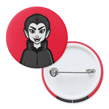 Laden Sie das Bild in den Galerie-Viewer, Dracula | Klassische Monster | Pinback-Abzeichen-Schaltfläche
