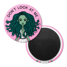 Load image into Gallery viewer, &quot;Don&#39;t Look at Me&quot; Medusa | Decorative Magnet
