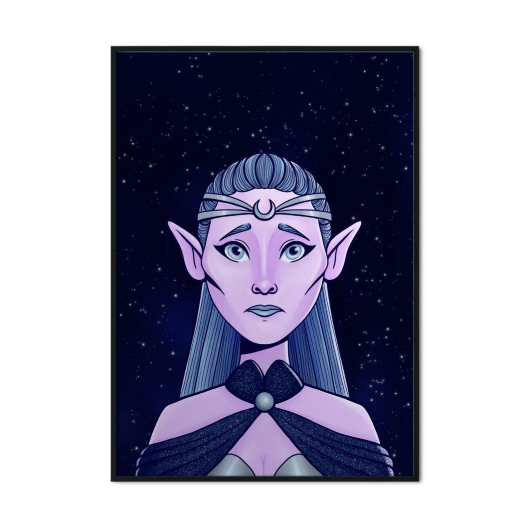 Moon Elf | A2 Poster - Scaredy Cat Studio