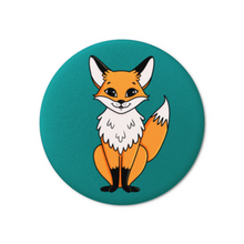 Load image into Gallery viewer, Fox | Nocturnal Creatures | Pinback Badge Button
