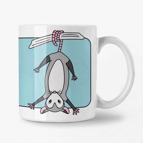 Possum | Nocturnal Creatures | Ceramic Mug - Scaredy Cat Studio