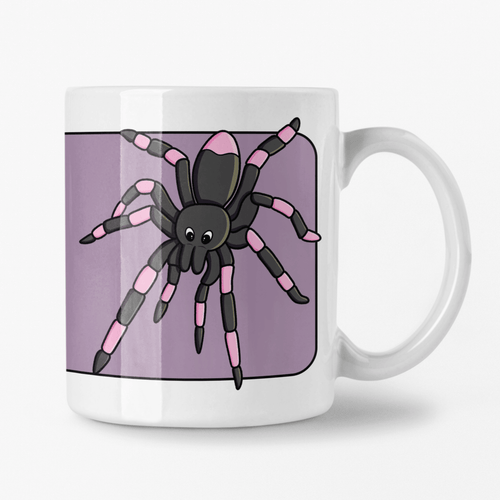 Spider | Nocturnal Creatures | Ceramic Mug - Scaredy Cat Studio