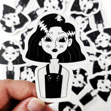 Laden Sie das Bild in den Galerie-Viewer, Amelia the Witch Student | 3-inch Waterproof Sticker - Scaredy Cat Studio
